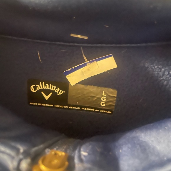 New Mens CALLAWAY 1/4 Zip Sweatshirt - Picture 2 of 3